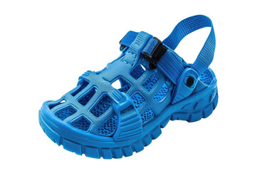 Azure Youth Footwear isolated on transparent Background