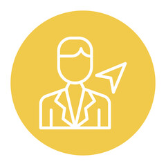 Sender icon vector image. Can be used for Postal Service.