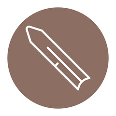 Scoopula icon vector image. Can be used for Science.