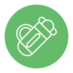 Stroboscope icon vector image. Can be used for Science.