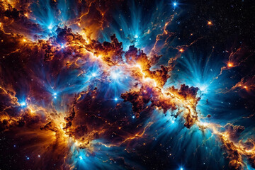 Hochspannungsentladung im all