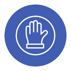 Stop icon vector image. Can be used for Prison.