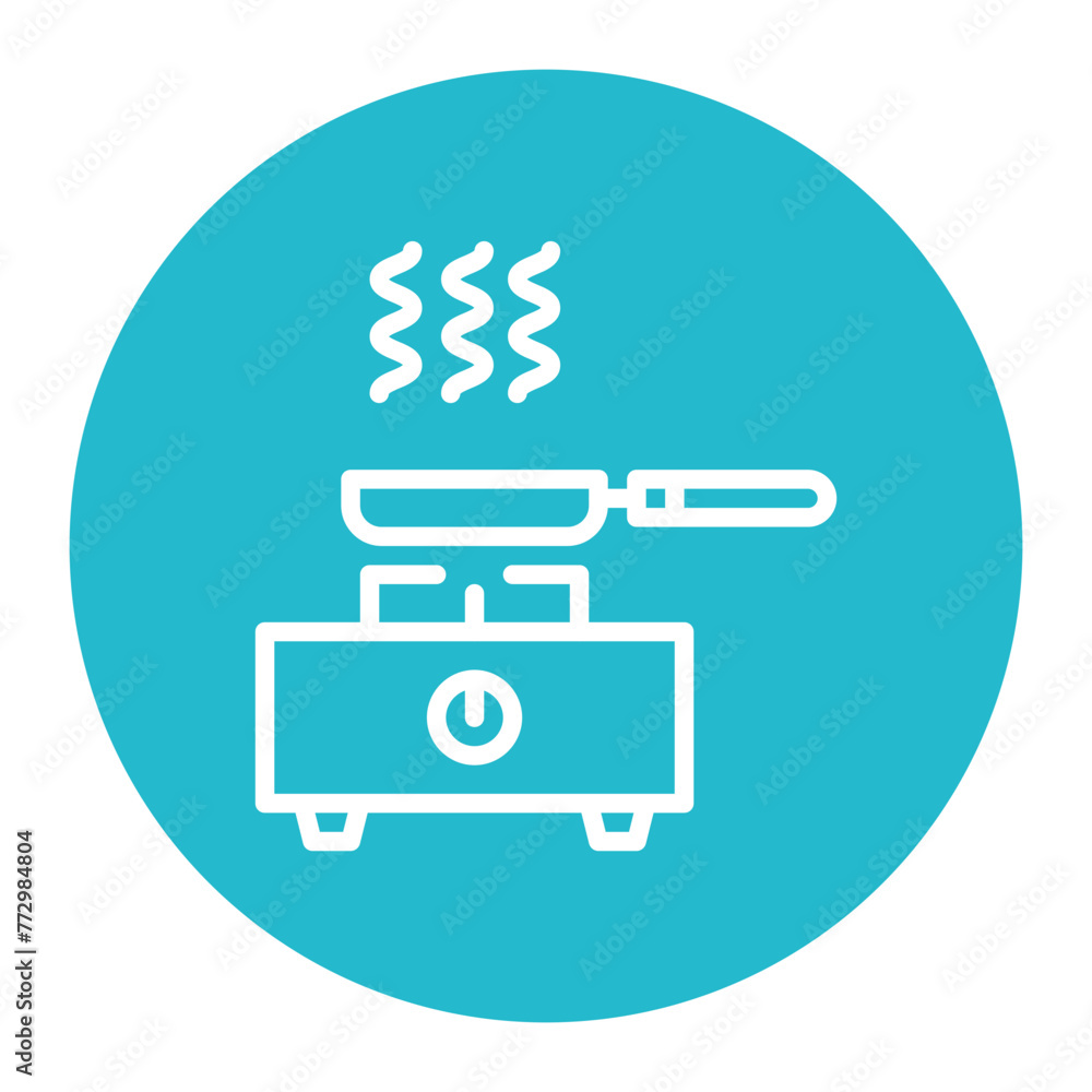 Poster cooking icon vector image. can be used for cleaning and dusting.