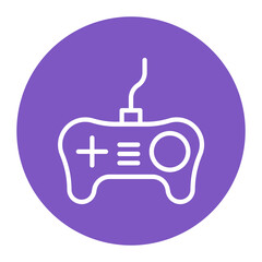 Console Gaming icon vector image. Can be used for Bowling.