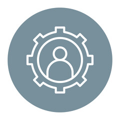 User Settings icon vector image. Can be used for Trading.