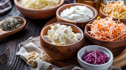  the health benefits of consuming fermented foods such as yogurt, kimchi, and sauerkraut. 