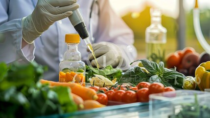 the potential of biotechnology in agriculture and food production.