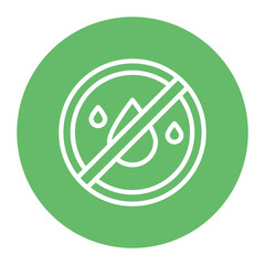 No Water icon vector image. Can be used for Homeless.