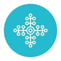 Concept Map icon vector image. Can be used for Crisis Mangement.