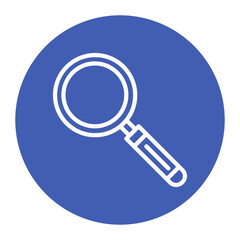 Magnifying Glass icon vector image. Can be used for Crisis Mangement.