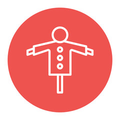 Scarecrow icon vector image. Can be used for Agriculture.