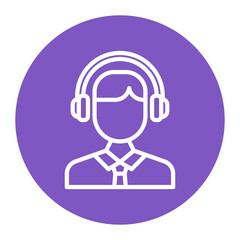 Help Center icon vector image. Can be used for Online Store.