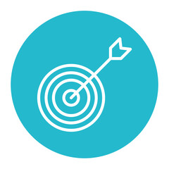 Accuracy icon vector image. Can be used for Core Values.