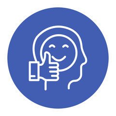 Optimism icon vector image. Can be used for Personal Growth.