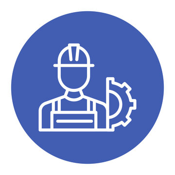 Project Manager icon vector image. Can be used for Project Assesment.