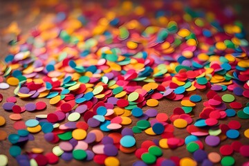 Fototapeta na wymiar Colorful confetti 