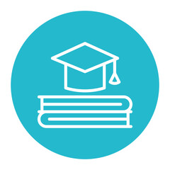 Education icon vector image. Can be used for Daycare.