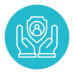 Safety Measures icon vector image. Can be used for Daycare.