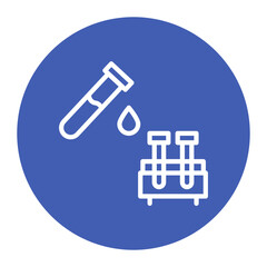 Blood Test icon vector image. Can be used for Tuberculosis.