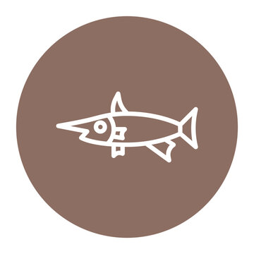 recommend clip art: Swordfish icon vector image. Can be used for Fish and Seafood.