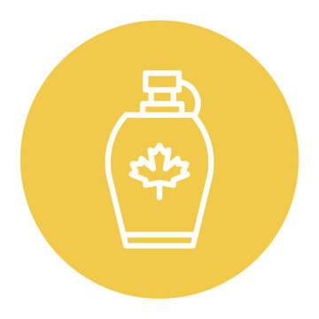 Maple Syrup icon vector image. Can be used for Brunch.