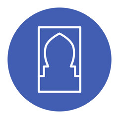 Islamic Arch icon vector image. Can be used for Islamic New Year.