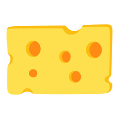 Cheese Illustration Element
