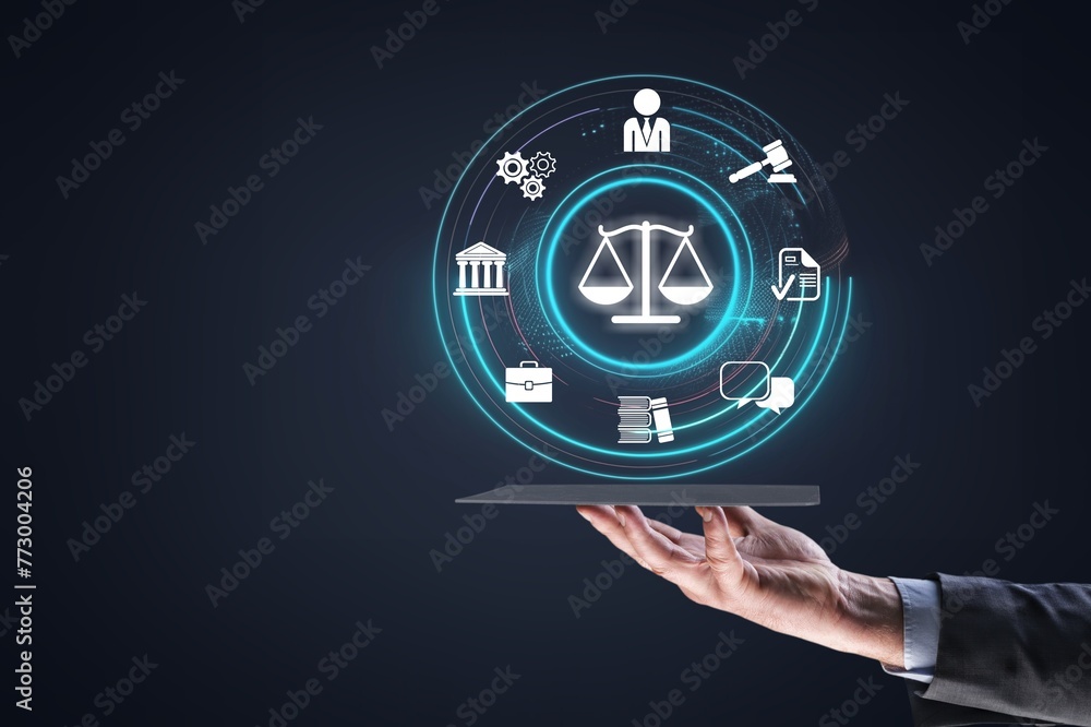 Poster ai law codes business policy learning algorithms.