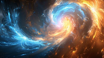Galaxy Glow A Celestial Spin on the Monthly Theme Generative AI