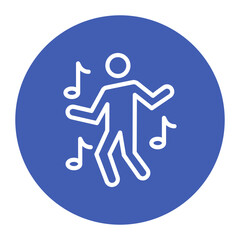 Enjoy icon vector image. Can be used for Lifestyles.