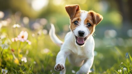Serene Golden Retriever Enjoys a Sunset Beach Frolic - Generative AI