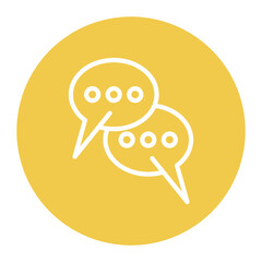 Dialogue icon vector image. Can be used for Filmmaking.