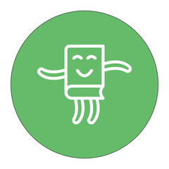 Fantasy icon vector image. Can be used for Filmmaking.