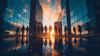 Collaborative teamwork and partnership in corporate environment - a conceptual representation of business unity