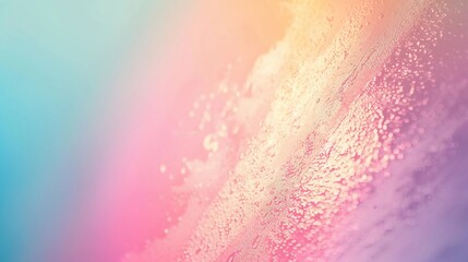Textured Surface, Iridescent Shimmering Radiance. Abstract Pastel Minimalist Backdrop. AI Generated