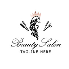 Hair Salon logo, hair artist