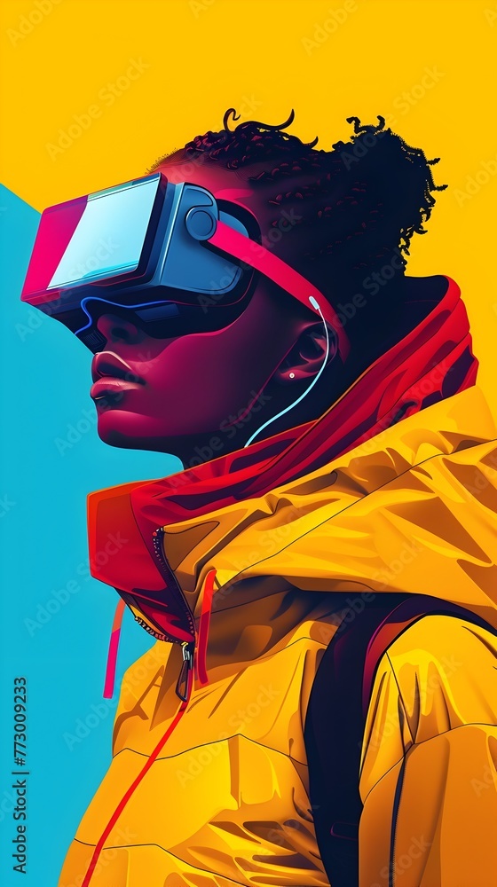 Poster wearable tech for instant messaging on the go blending fashion and function enabling integrated tech