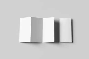 trifold brochure mockup