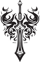 Dragonborns Devastator Axe Vector Icon Titans Triumph Battle Axe Emblem Graphics