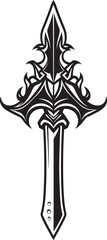 Fototapeta na wymiar Guardians Guardian Fantasy Sword Graphic Paladins Parry Sword Emblem Vector
