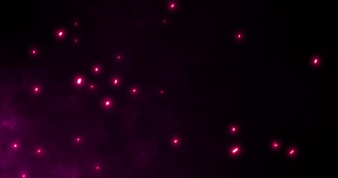 Abstract background like smoke and sparks
