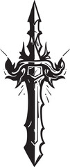 Runeblade Rhapsody Sword Icon Design Shadow Strike Weapon Sword Emblem