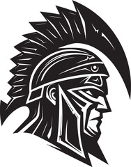 Vigilant Vigor Warrior Vector Emblem Design Shield of Honor Fresh Graphic Iconic Logo