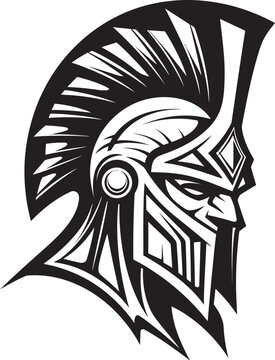 Brave Vanguard Fresh Warrior Logo Design Heroic Guardian Warrior Emblem Symbolic