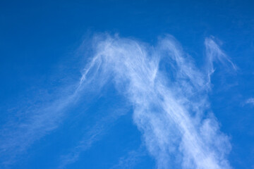 Blue Sky with white clouds. Abstract backdrop for wallpaper . - 773020234