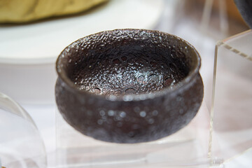 Close-up of teapot and tea sets of traditional Chinese tea drinking culture