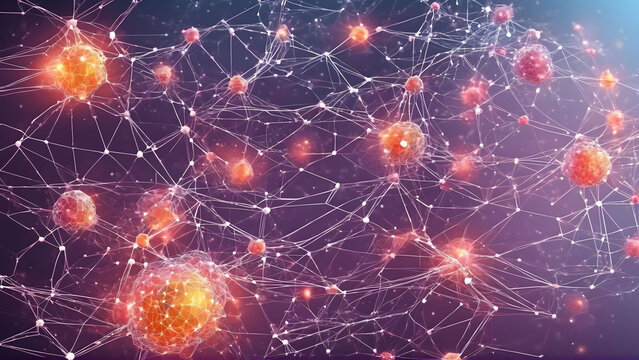 Red and yellow fireworks bursting against a black background, creating a vibrant explosion of light and energy in the night sky - Powered by Adobe