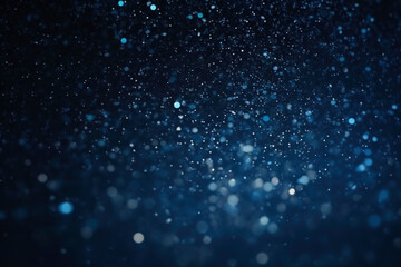 a snow falling in the sky