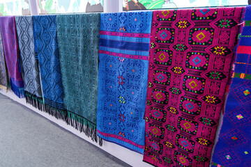 Ethnic minority patterned fabrics from Guangxi, China