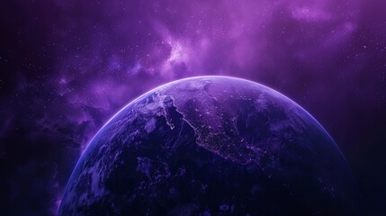 Obraz premium Vast Space Background is perfect for promoting astronomy, featuring a stunning backdrop of stars and galaxies.